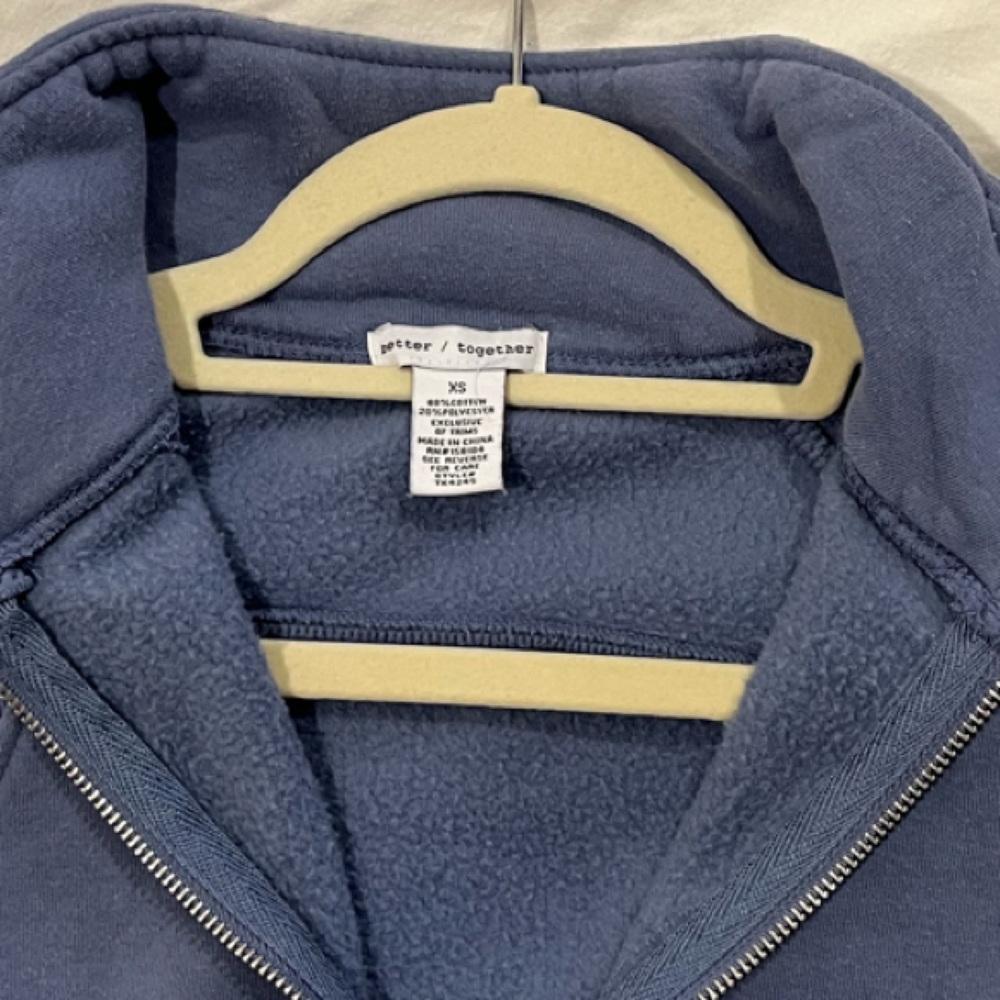 Athletic half zip Hoodie
